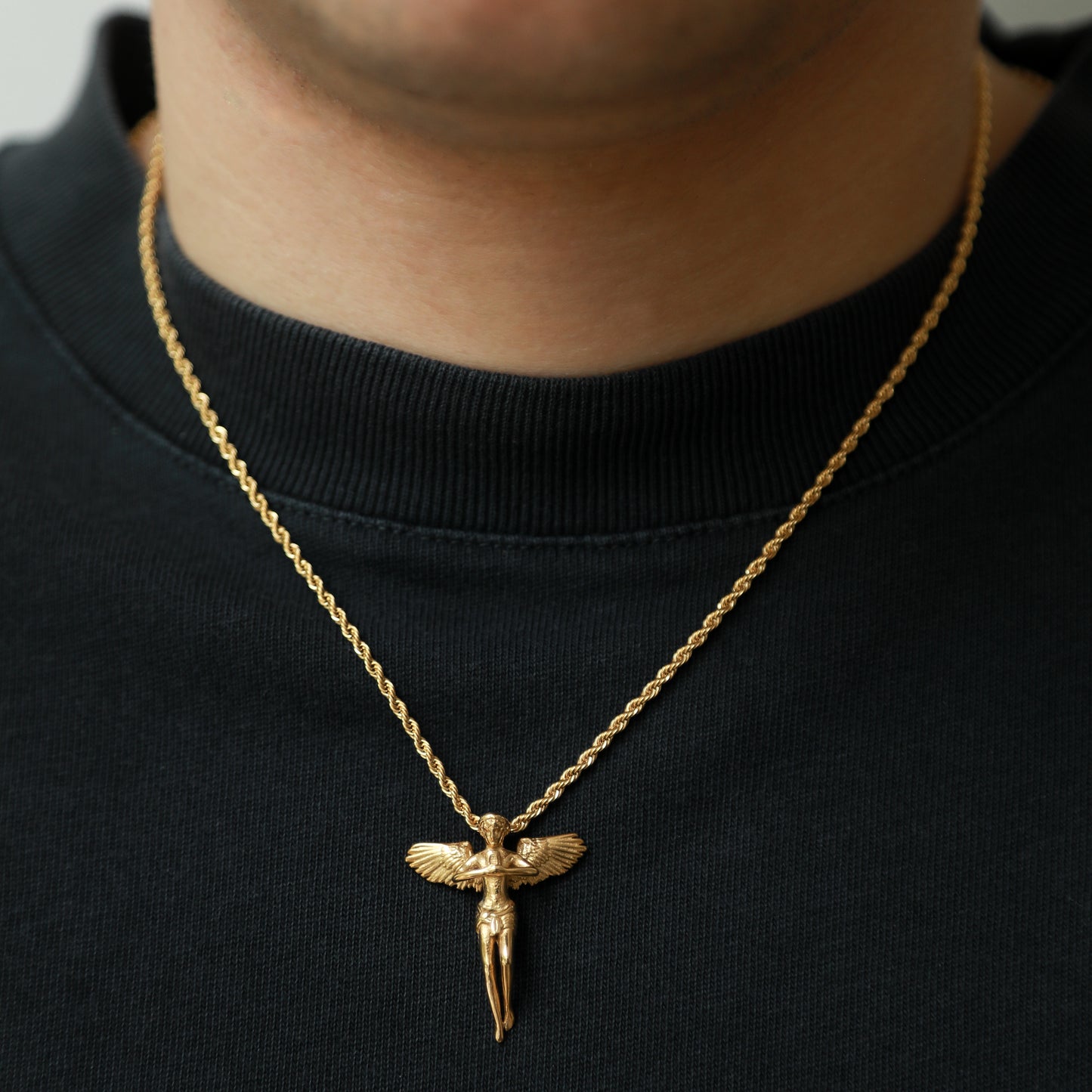 Angel Pendant - Gold