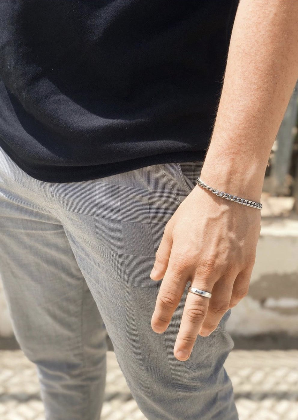 5mm Chain Bracelet - Silver