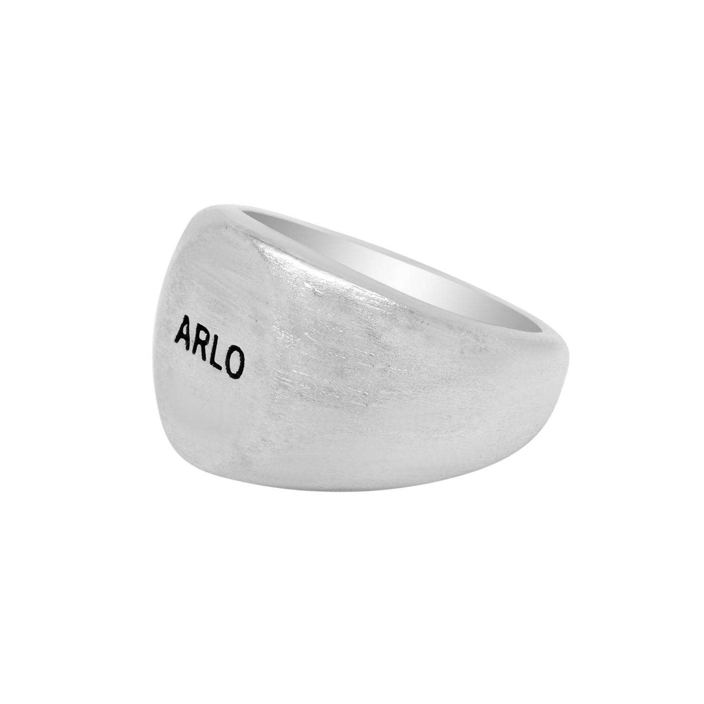 ARLO Signet Ring - Matte Brushed