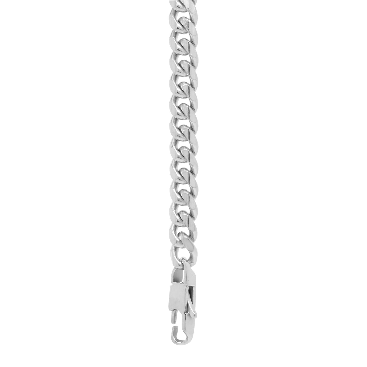 8mm Chain Bracelet - Silver