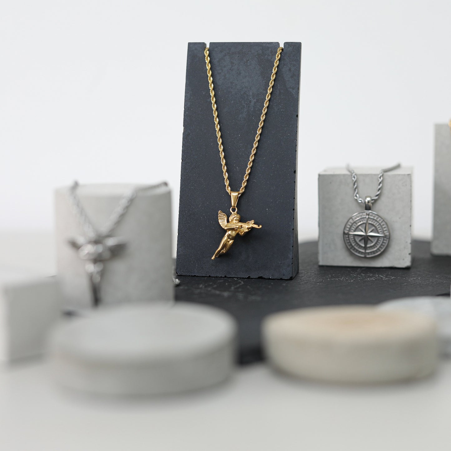 Cupid Pendant - Gold