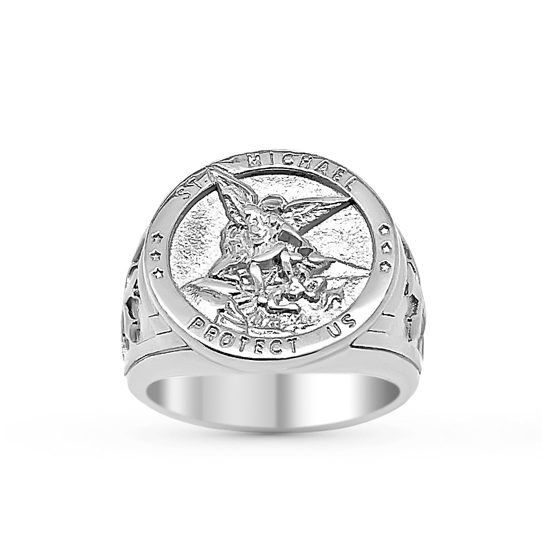 St michael store signet ring