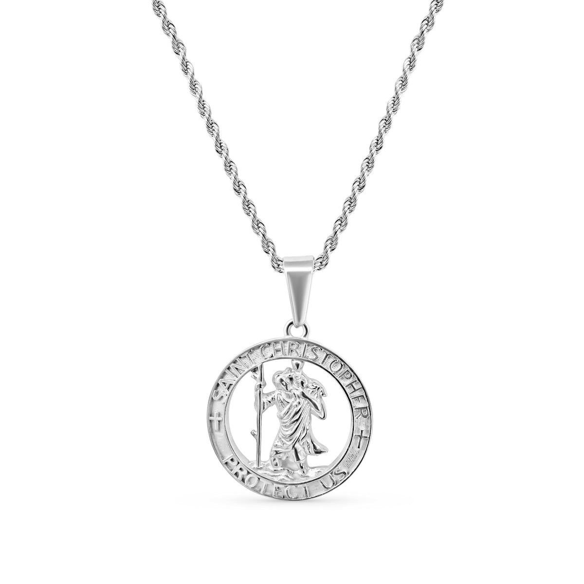 Christopher Outline St Christopher Outline - Silver – ARLO